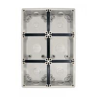 Buffalo -u00a0Enclosure Back Box 4 Gang  x1 - BUBB6G