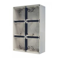 Buffalo -u00a0Enclosure Back Box 4 Gang  x1 - BUBB6G