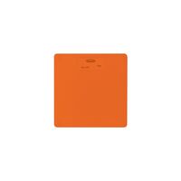 Buffalo -u00a0Lid for 1 Gang Enclosures Chemical Resistant Orange  x1 - BUL1RO