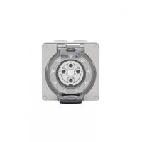 Buffalo -u00a0Socket IP66 10A 500V~ 4 Pin  x1 - BUSO410