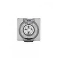 Buffalo -u00a0Socket IP66 20A 500V~ 4 Pin, Less Enclosure  x1 - BUSO420LE