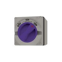 Buffalo -u00a0Switch Disconnector IP66 20A 500V 3 Pole Chemical Resistant Grey  x1 - BUSW320RG