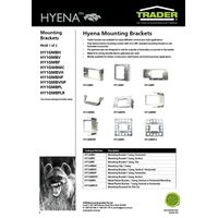 Mounting Bracket 1 Gang Horizontal  x25 - HY1GMBNP