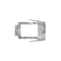 Hyena -u00a0Mounting Bracket 1 Gang Nail Plate Extra Large Horizontal  x25 - HY1GMBNPX