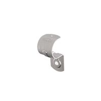 Hyena -u00a0Half Saddle 25mm Stainless Steel Grade 316 with 6.5mm Diameter Fastener Hole  x50 - HYHS25SS