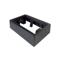Hyena -u00a0Mounting Flange Medium 34mm Depth for Flat Cat  White x10 - HYMFMFC