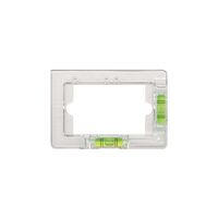Hyena - Spirit Level for Switches Sockets and Wall Plates  Transparent x10 - HYSPIRIT