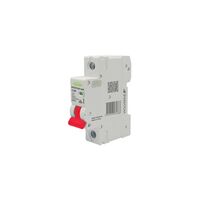 Wovlerine -u00a0MCB Miniature Circuit Breaker 6kA 1 Pole 40 Amp C Curve 230V 240V ac 1 Module Red Dolly Main Switch Suitable  x12 - WOMCB6140R