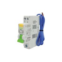 Wolverine -u00a0RCBO Residual Current Breaker with Overcurrent Protection 6kA 1 Pole 25A 230 240V ac 30mA Type A 1 Module with Neutral Tail  x6 - WORCBO6125T