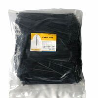 Cable Tie 200mm 1000pc Black
