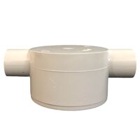 Junction Box 2 Way 25mm Shallow