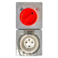 Isolator 4 Pin Combination 20A IP66