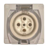 Three Phase Outlet Socket 5 Pin 32A IP66