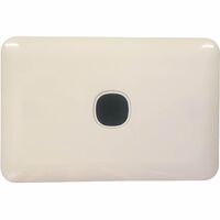 Switch 1 Gang 10 Amp Slim Wafer Body Cover