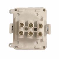 Junction Box Small With 3 Way Terminal