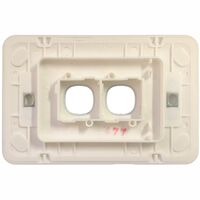 Switch 2 Gang 10 Amp Slim Wafer Body Cover