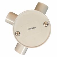 Junction Box 3 Way 25mm Deep