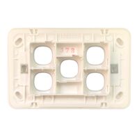 Switch 5 Gang 10 Amp Slim Wafer Body Cover