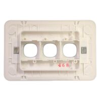 Switch 3 Gang 10 Amp Slim Wafer Body Cover