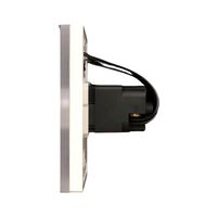 Glass Single Gang Architrave Switch With Built-In LED Push Button