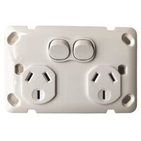 Power Point Double 10 Amp Double Pole Wafer