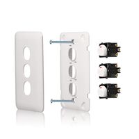 Switch 3 Gang 10 Amp Slim Wafer