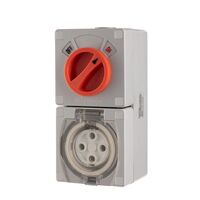 Isolator 4 Pin Combination 32A IP66