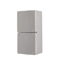 IP66 Double Adaptable Box 100x200x95mm