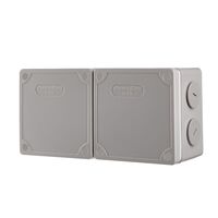 IP66 Double Adaptable Box 100x200x95mm