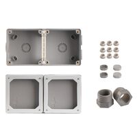 IP66 Double Adaptable Box 100x200x95mm