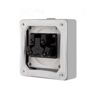 Three Phase Outlet Socket 3 Pin 15A IP66
