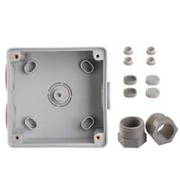 IP66 Single Adaptable Box 100x100x95mm