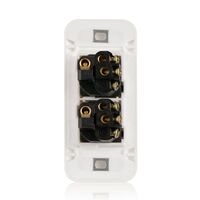 Architrave Switch 2 Gang Wafer