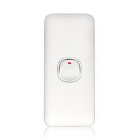 Architrave Switch 1 Gang Wafer
