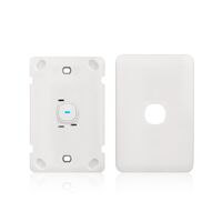 Switch 1 Gang 10 Amp Slim Elite