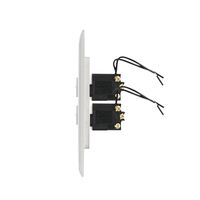 Switch 2 Gang 10 Amp Slim Elite