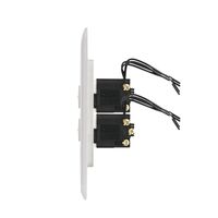 Switch 4 Gang 10 Amp Slim Elite