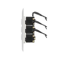 Switch 6 Gang 10 Amp Slim Elite