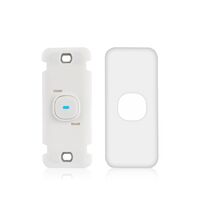 Architrave Switch 1 Gang 10 Amp Slim Elite