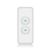 Architrave Switch 2 Gang 10 Amp Slim Elite