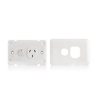 Power Point Single 15 Amp Slim Wafer