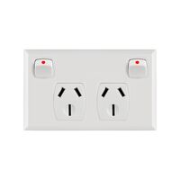 Power Point Double 15 Amp Powerclip