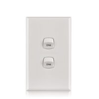 Switch 2 Gang 10 Amp Weatherproof