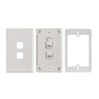 Switch 2 Gang 10 Amp Weatherproof