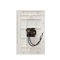 Glass Single Gang Switch With Built-In LED Push Button