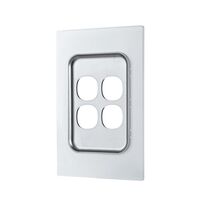 Glass Four Gang Switch Body And Cover Only