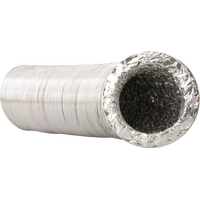 Flexible Duct Bare 4" 100mm 6m