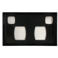 Power Point Double Cover Black