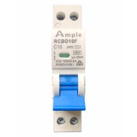 RCD/MCB Combination 10A 4.5KA Single Module