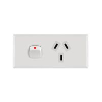 Power Point Single Narrow Powerclip
